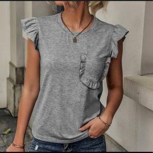SHEIN grey  shirt